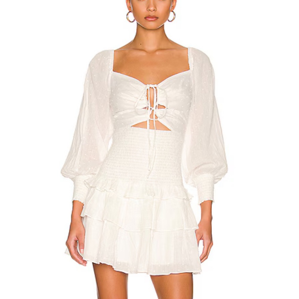 ASTR THE LABEL Marietta Dress in White